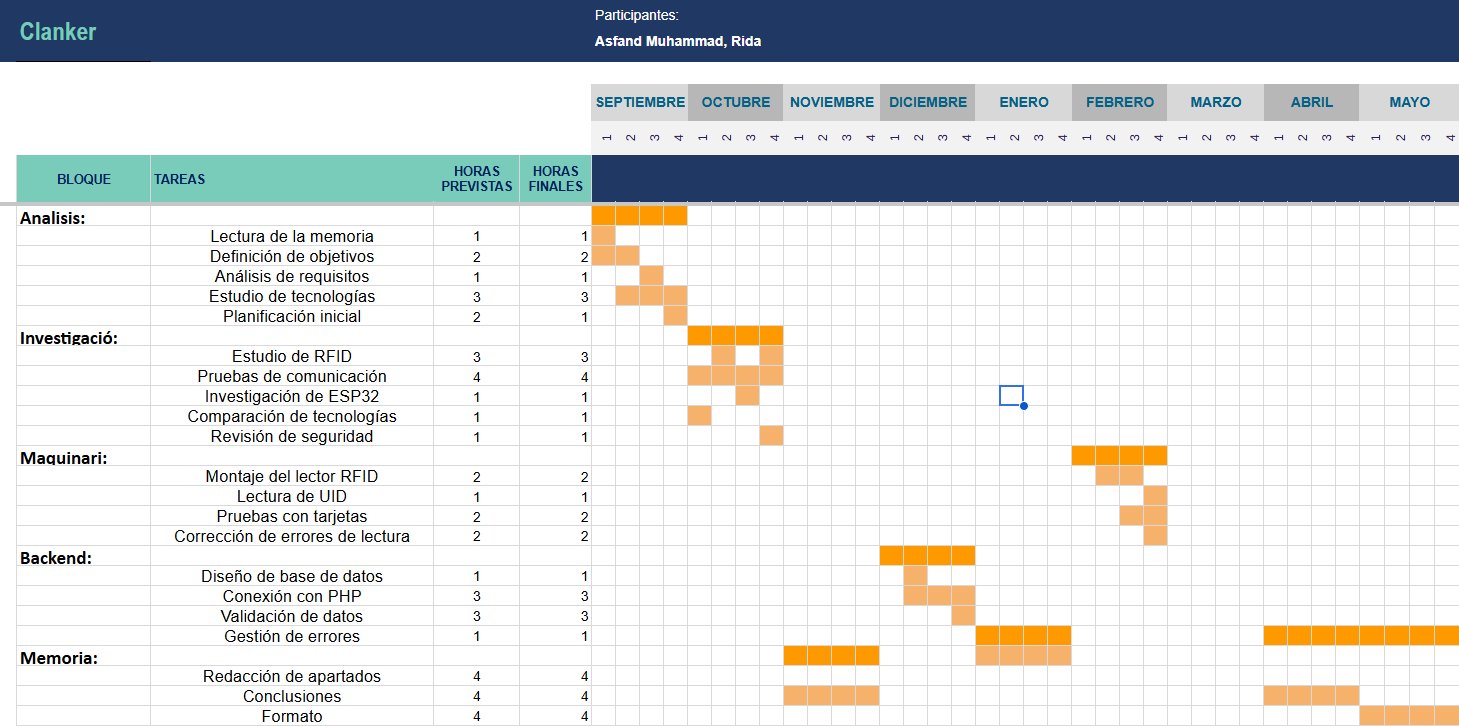 Diagrama de Gantt
